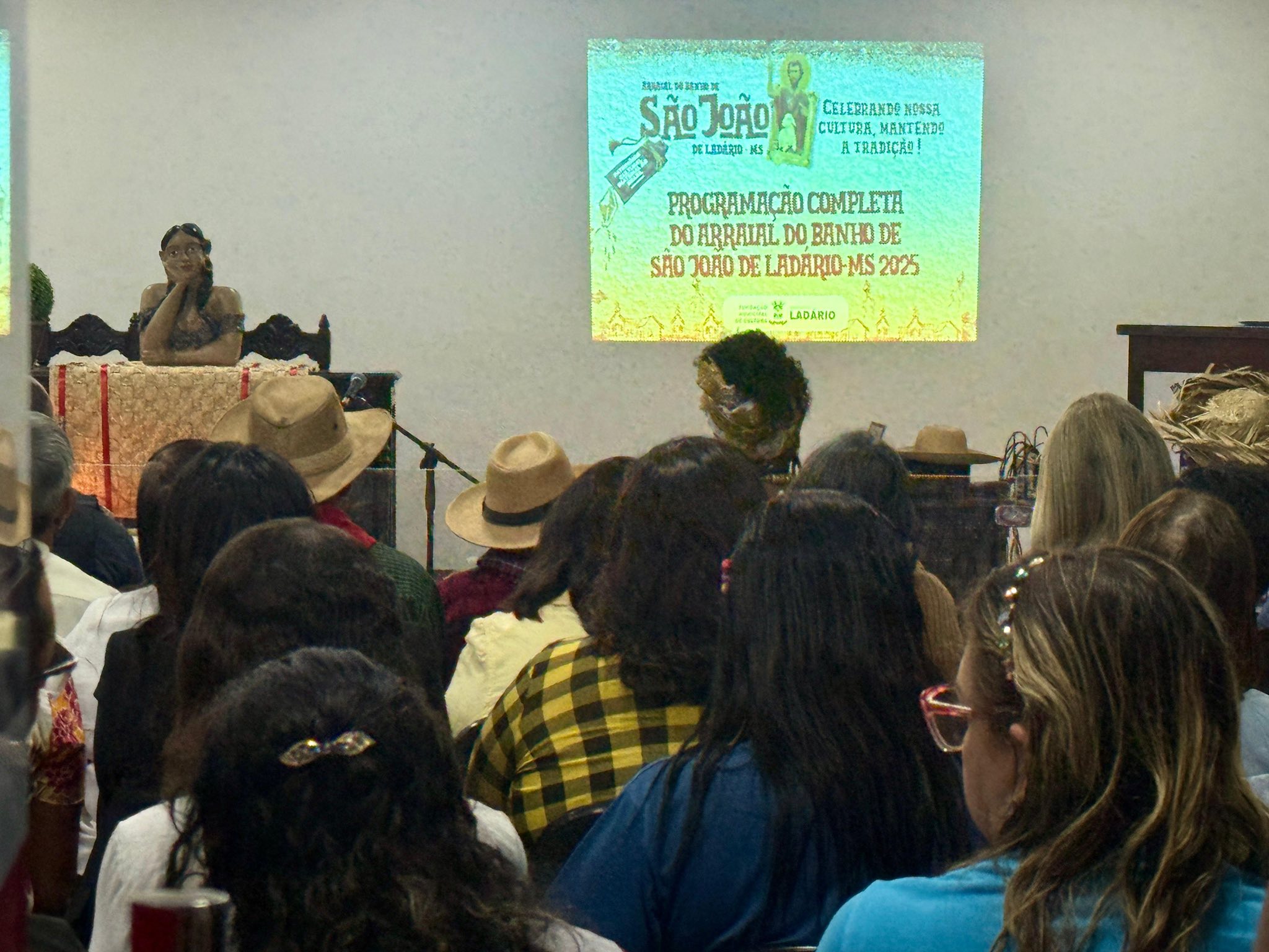 Ladário Celebra Patrimônio Cultural com Lançamento do Arraial Banho de São João 2025 e Homenagem a Festeiros e Mestres da Cultura Local