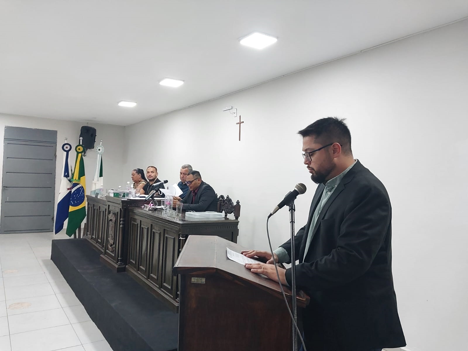 APRESENTAÇÃO DE PROJETO DE LEI PELO VEREADOR RAPHAEL RIBERA