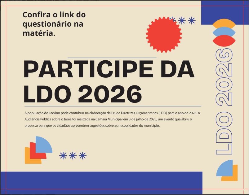 Prefeitura de Ladário realiza Audiência da LDO 2026 e abre espaço para sugestões da comunidade