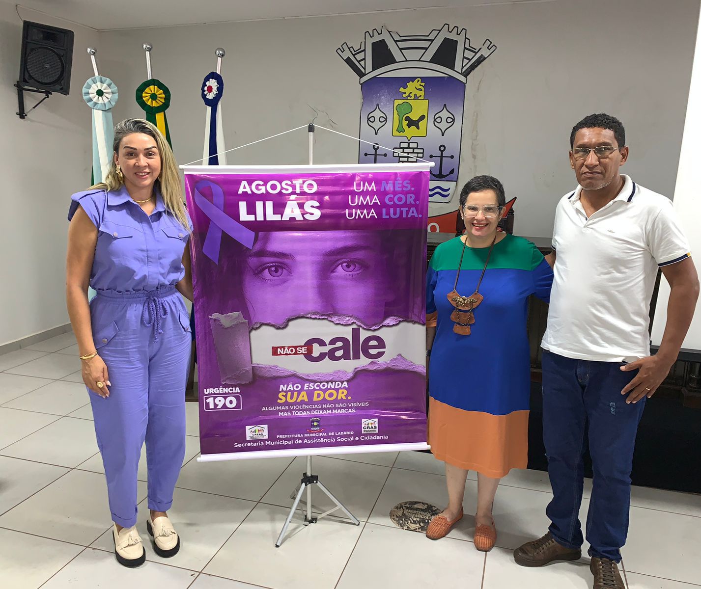 Agosto Lilás: Curso de Capacitação para Equipe Multidisciplinar de Ladário acontece na Câmara