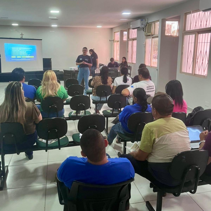 Agentes de Endemias participam de curso de Vigilantes em Sanidade Animal em parceria com a IAGRO em Ladário