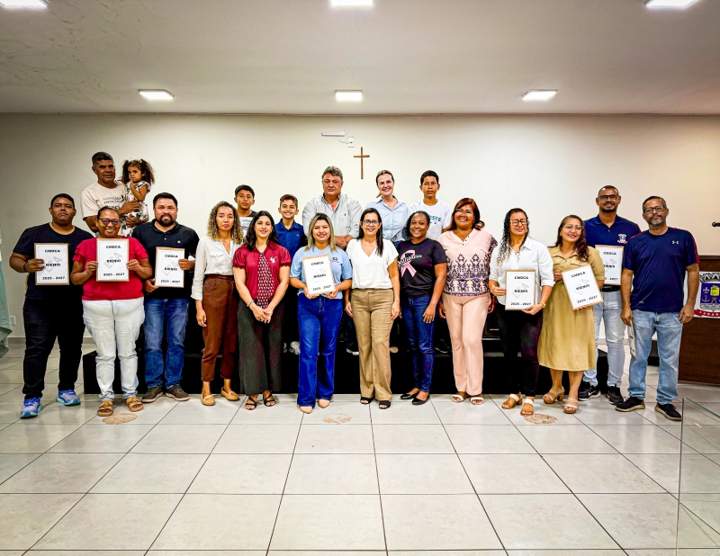CMDCA de Ladário empossa novos membros para o biênio 2025–2027